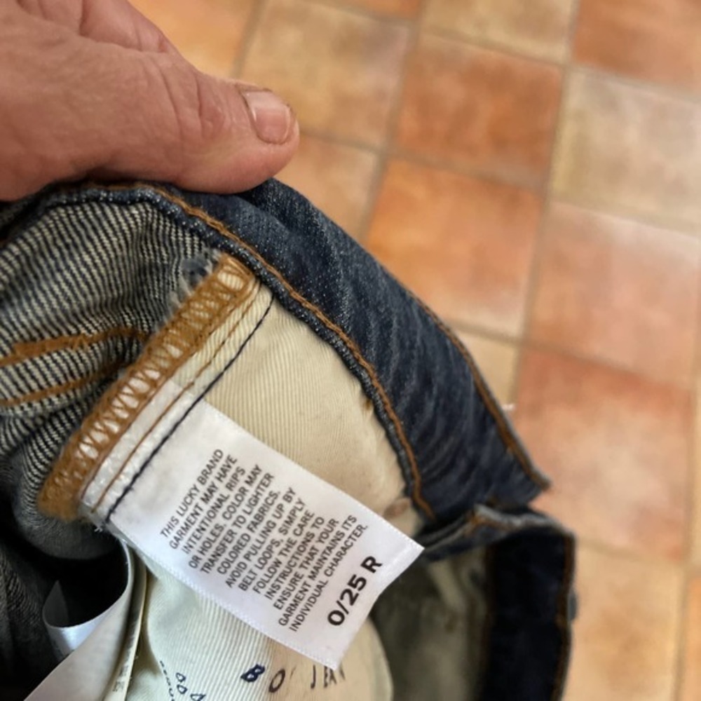 Lucky Brand Mid Rise Boy Jean - Picture 4 of 6